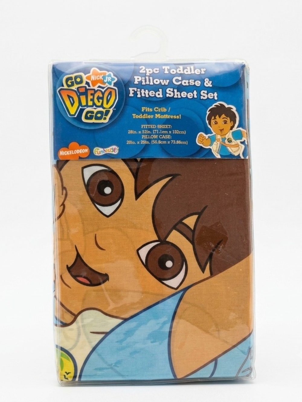 NWT 2007 Go Diego Go Toddler Bedding Set